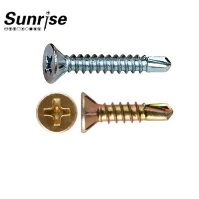 Countersunk Flat Head CSK Sjálfborunarskrúfa