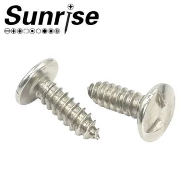 Pan Truss Head Clutch One Way Security Round Self Tapping Skrúfa