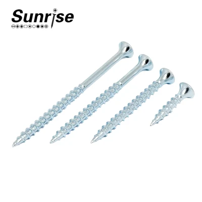 Self Tapping #8 Phillips Metric Cross Countersunk Flat Head Skrúfur