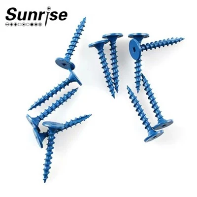 Stál Ruspert Square Drive Flat Head Painted Bugle Skrúfa