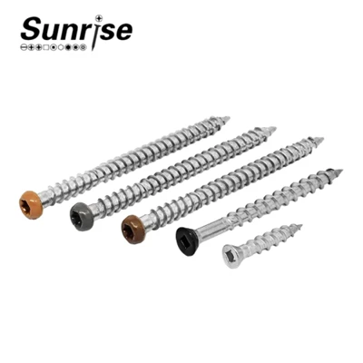 Wood Composite Torx Drive, niðursokkin spónaplötuskrúfa